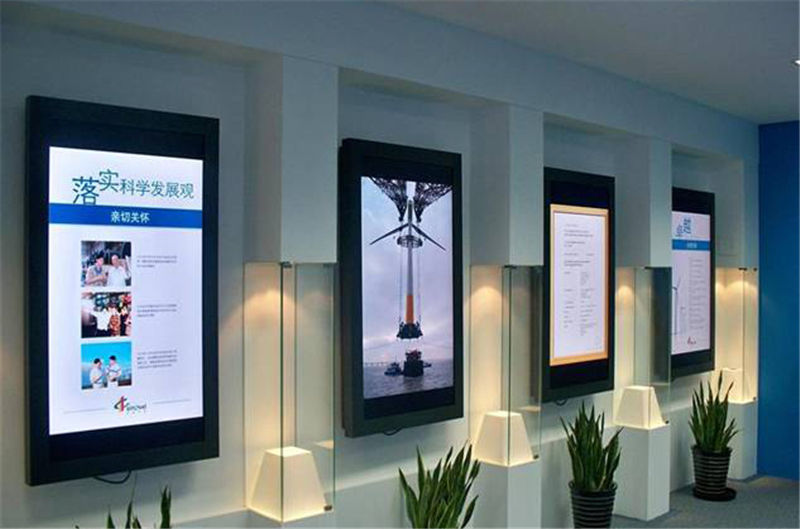 55寸 室內壁掛廣告機