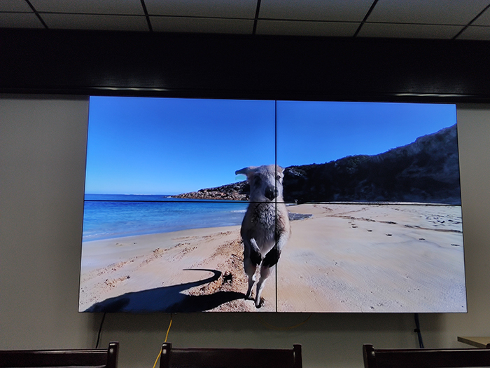 武漢硚口某社區46寸2x2 武漢硚口某社區46寸2x2