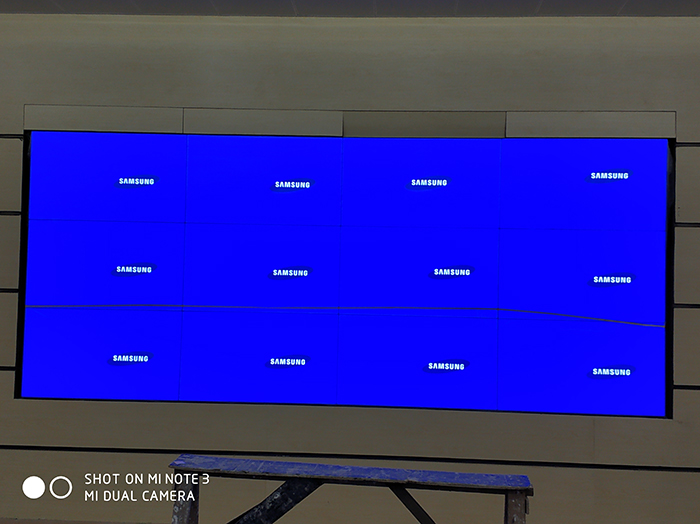 武漢某大學(xué)55寸3x4，55寸2x3