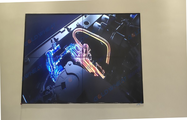 杭州某品牌衛浴旗艦店55寸2x2