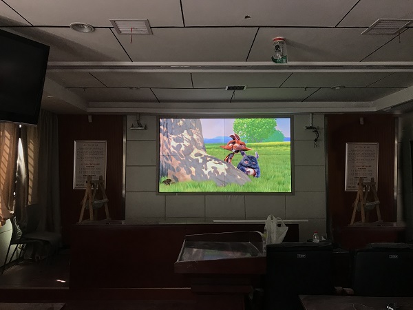 咸寧某銀行會(huì )議室 55寸2x2